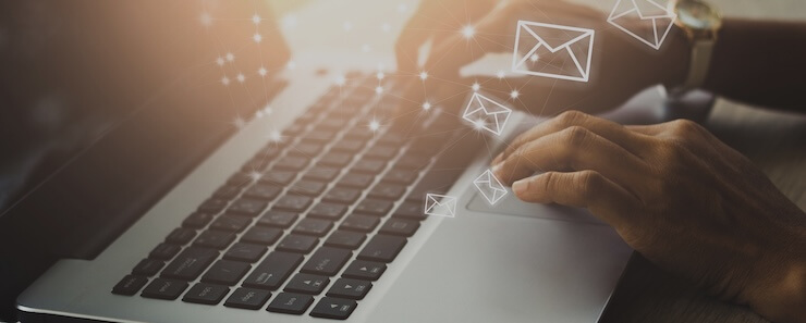 Eメール（メールマガジン）のイメージ